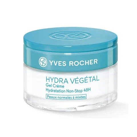 Yves Rocher كريم جل الترطيب العميق من إيف روشيه هيدرا فيجيتال لمدة 48 ساعة 50 مل