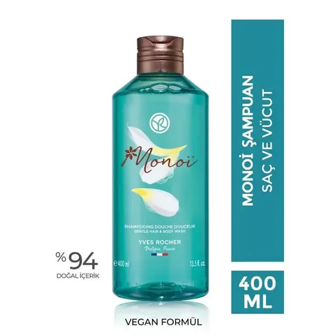 Yves Rocher Monoi 2-in-1 Haar- und Körpershampoo 400ml