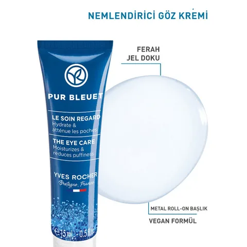 Yves Rocher Pur Bleuet Hydrating Eye Contour Cream 15 ml