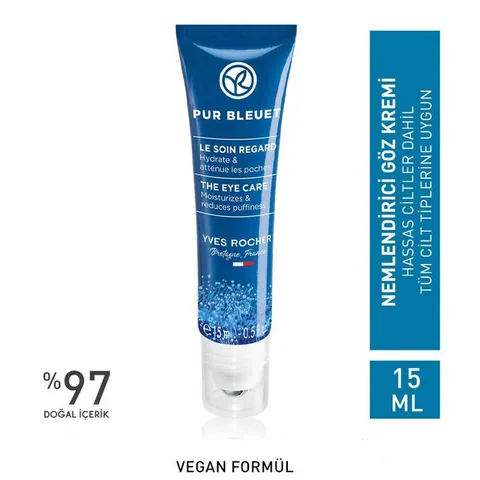 Yves Rocher Pur Bleuet Hydrating Eye Contour Cream 15 ml