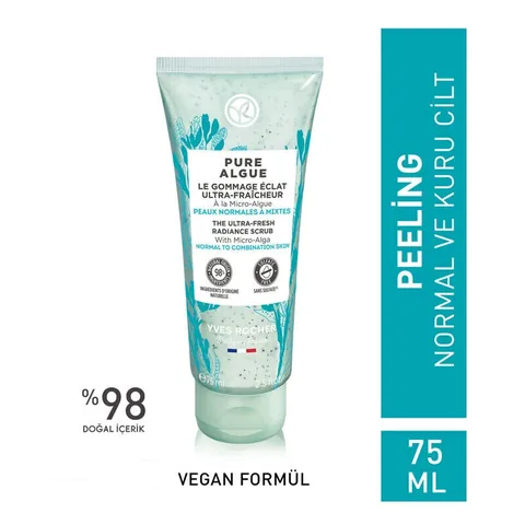 Yves Rocher Pure Algue Moisturizing And Revitalizing Peeling 75 ml