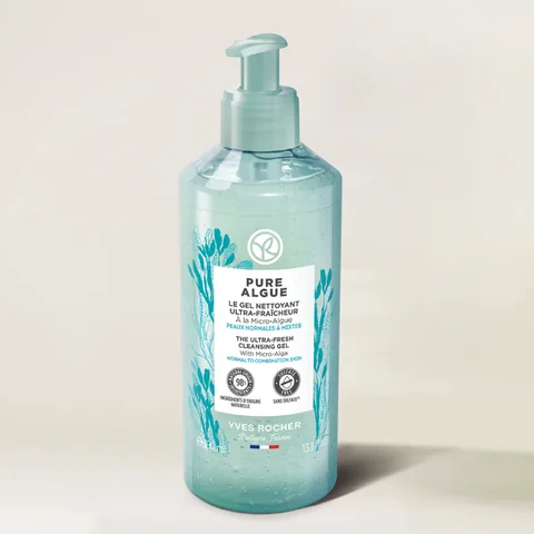 Yves Rocher Pure Algue Moisturizing And Refreshing Face Wash Gel 390 ml