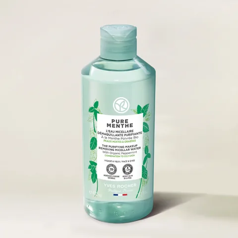 Очищающая вода для лица и снятия макияжа Pure Menthe 400 мл от Yves Rocher