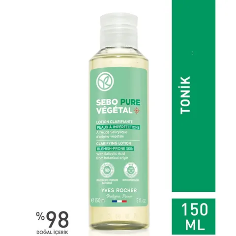 Yves Rocher Sebo Pure Vegenal Purifying Mattifying Toner 150 ml