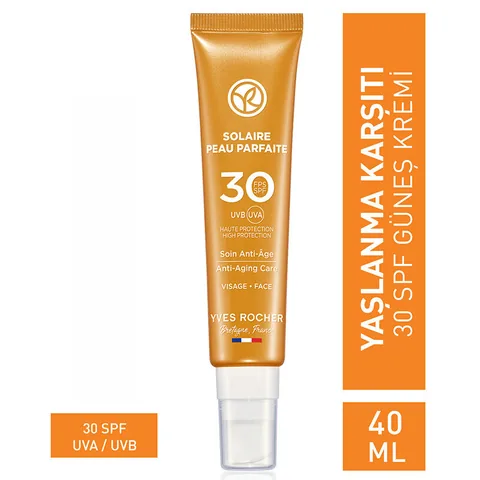 Yves Rocher Solaire Peau Parfaite 30 spf Anti-aging Sun Cream 40 ml