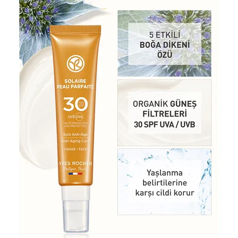 Yves Rocher Solaire Peau Parfaite 30 spf Anti-aging Sun Cream 40 ml