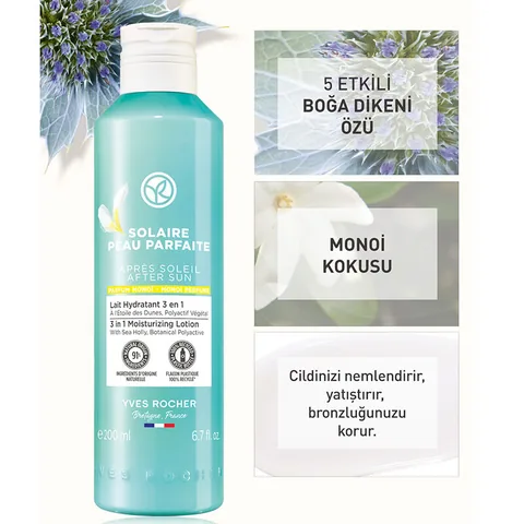 Yves Rocher Solaire Peau Parfaite 3 in 1 After Sun Moisturizing Milk 200 ml