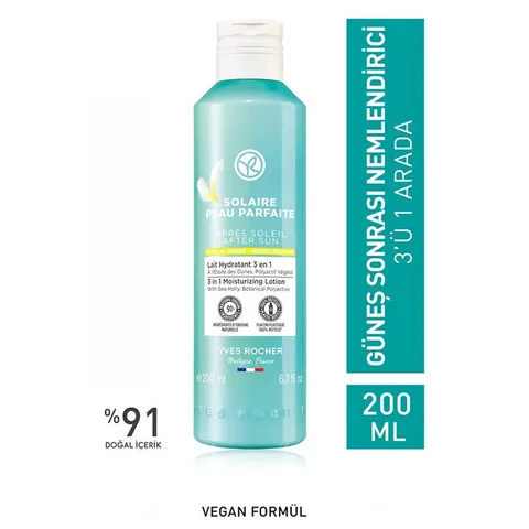 Yves Rocher Solaire Peau Parfaite 3 in 1 After Sun Moisturizing Milk 200 ml