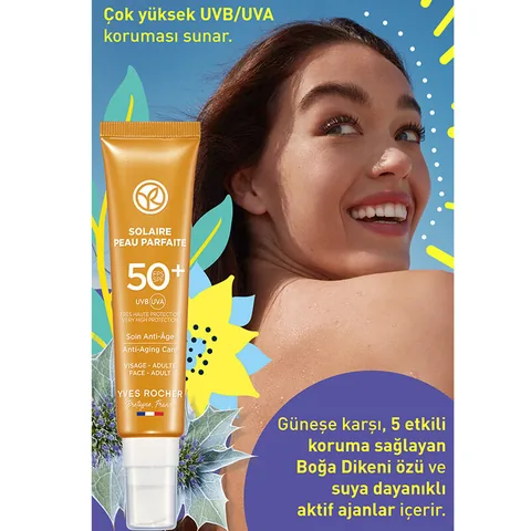Yves Rocher Solaire Peau Parfaite Spf 50 anti-aging Sun Cream 40 ml
