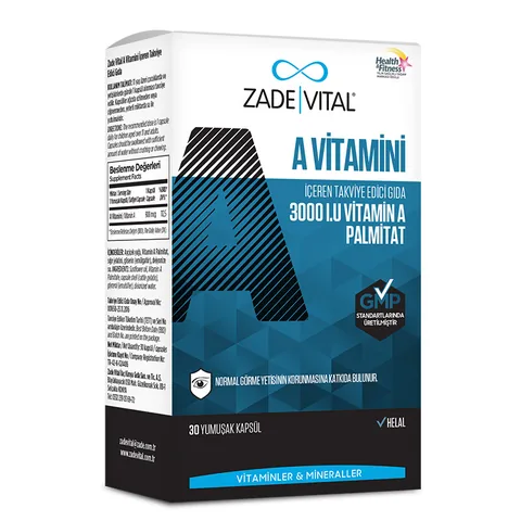 Zade Vital Vitamin A Weichkapseln für Augen