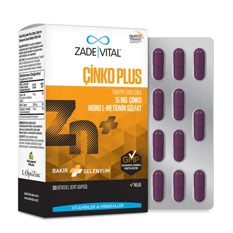 Цинк Плюс 30 капсул от Zade Vital