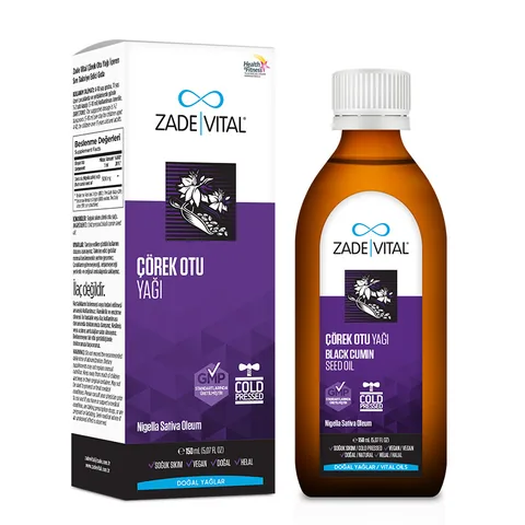 Масло черного тмина Zade Vital 150 мл