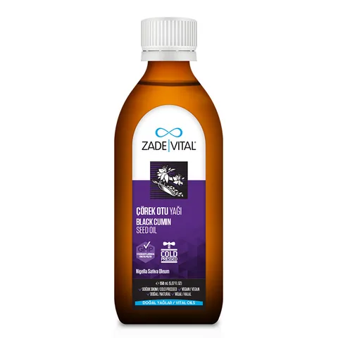Масло черного тмина Zade Vital 150 мл