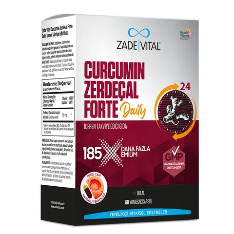 Zade Vital Curcumin Kurkuma Forte - 60 Weichkapseln