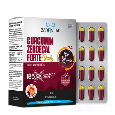Zade Vital Curcumin Kurkuma Forte - 60 Weichkapseln