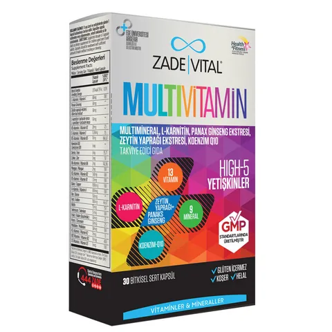 Мультивитамины Zade Vital 30 растительных капсул