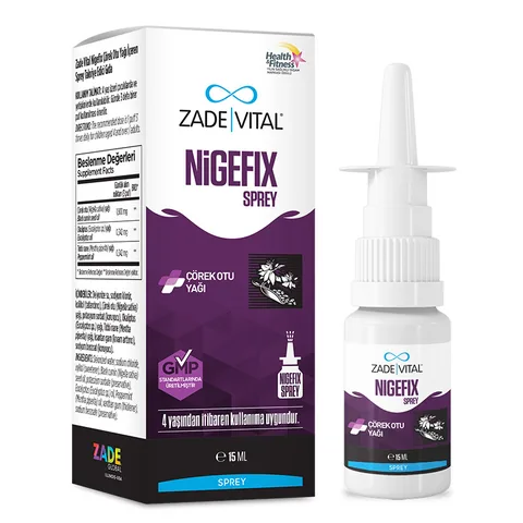 Zade Vital Nigefix Schwarzkümmelöl Spray - 15ml