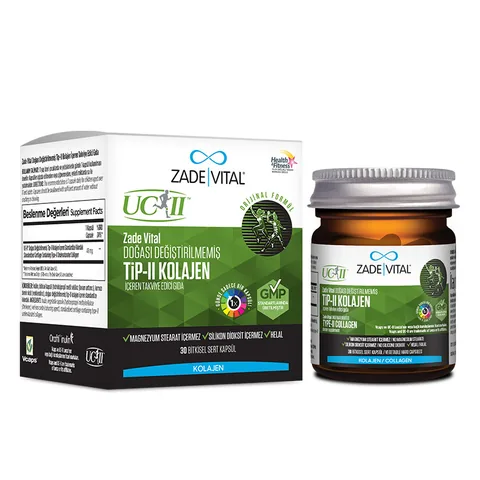 Коллаген типа 2 Zade Vital 30 растительных капсул