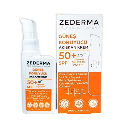 Zederma SPF50+ Sonnencreme - Hoher Schutz 50ml