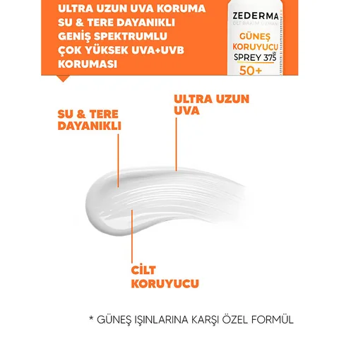 Zederma Sunscreen SPF50+ 50 ml