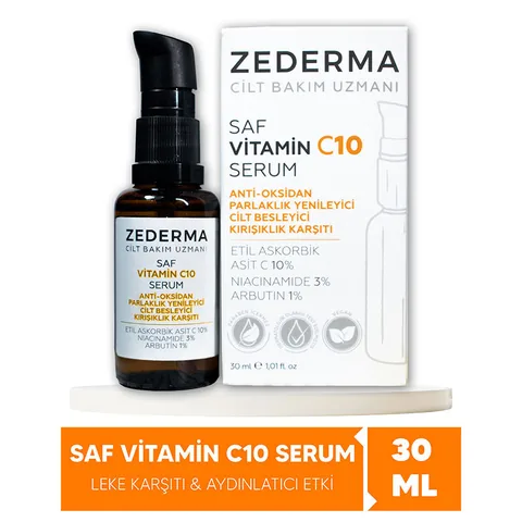Сыворотка Zederma Pure Vitamin C10 30 мл