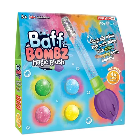 Волшебная кисть Zimpli Kids Baff Bombz 140 г