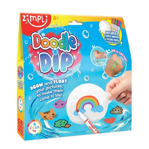 Набор плавающих татуировок Zimpli Kids Doodle Dip
